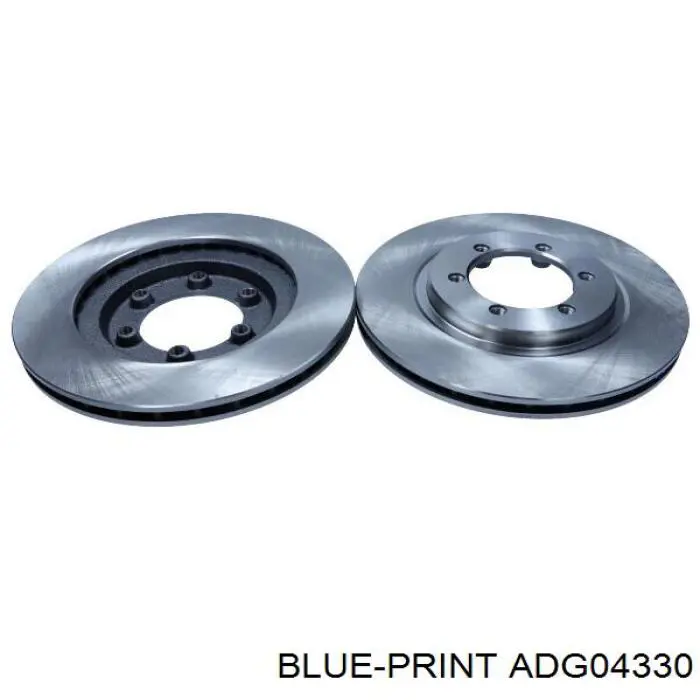 Передние тормозные диски ADG04330 Blue Print