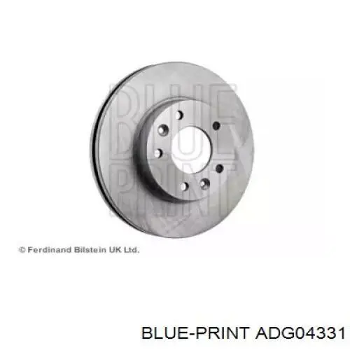 Freno de disco delantero ADG04331 Blue Print