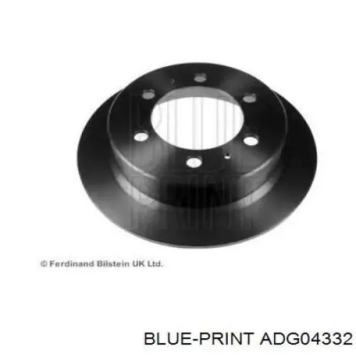 Тормозные диски ADG04332 Blue Print