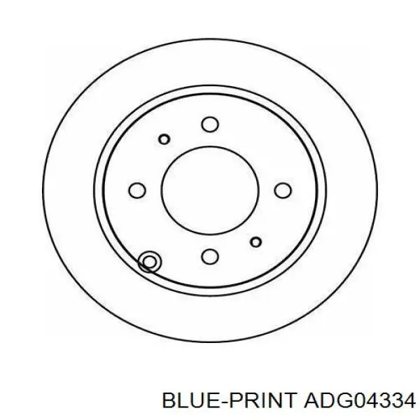 Задний дисковый тормоз Hyundai/Kia 5841138300