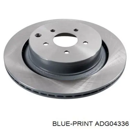 Купить ADG04336 Blue Print Диск тормозной задний