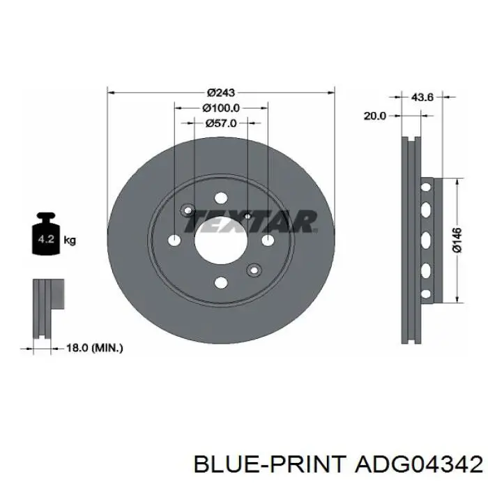 Купить 0K20A33251A Hyundai/Kia Ротор тормозной