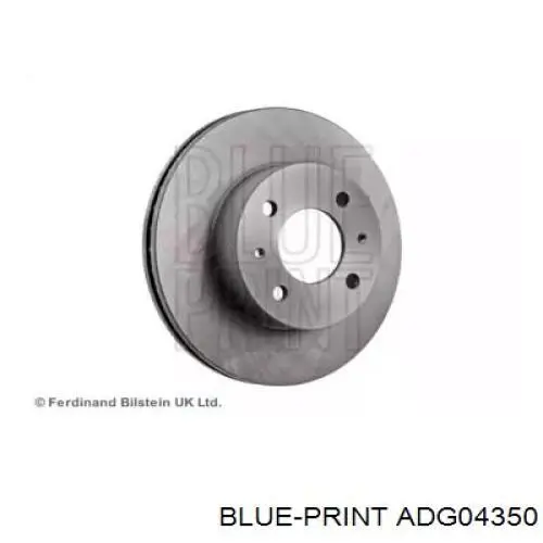 Freno de disco delantero ADG04350 Blue Print