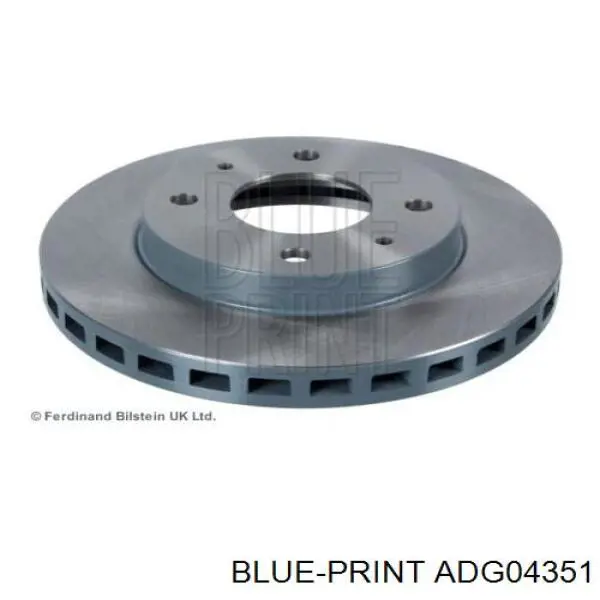 Передние тормозные диски OK2N133251 Hyundai/Kia