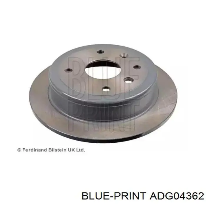 ADG04362 Blue Print диск тормозной задний