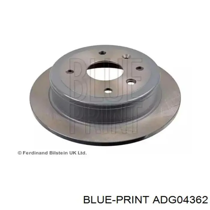 Тормозные диски ADG04362 Blue Print