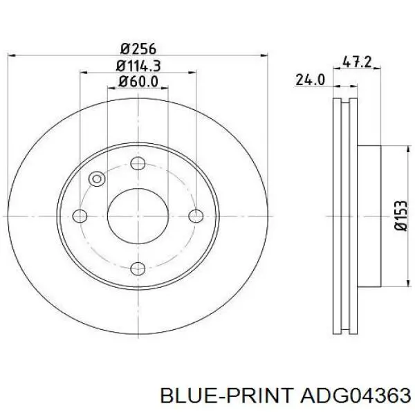 ADG04363 Blue Print