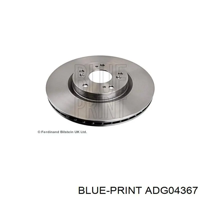 Купить ADG04367 Blue Print Ротор тормозной