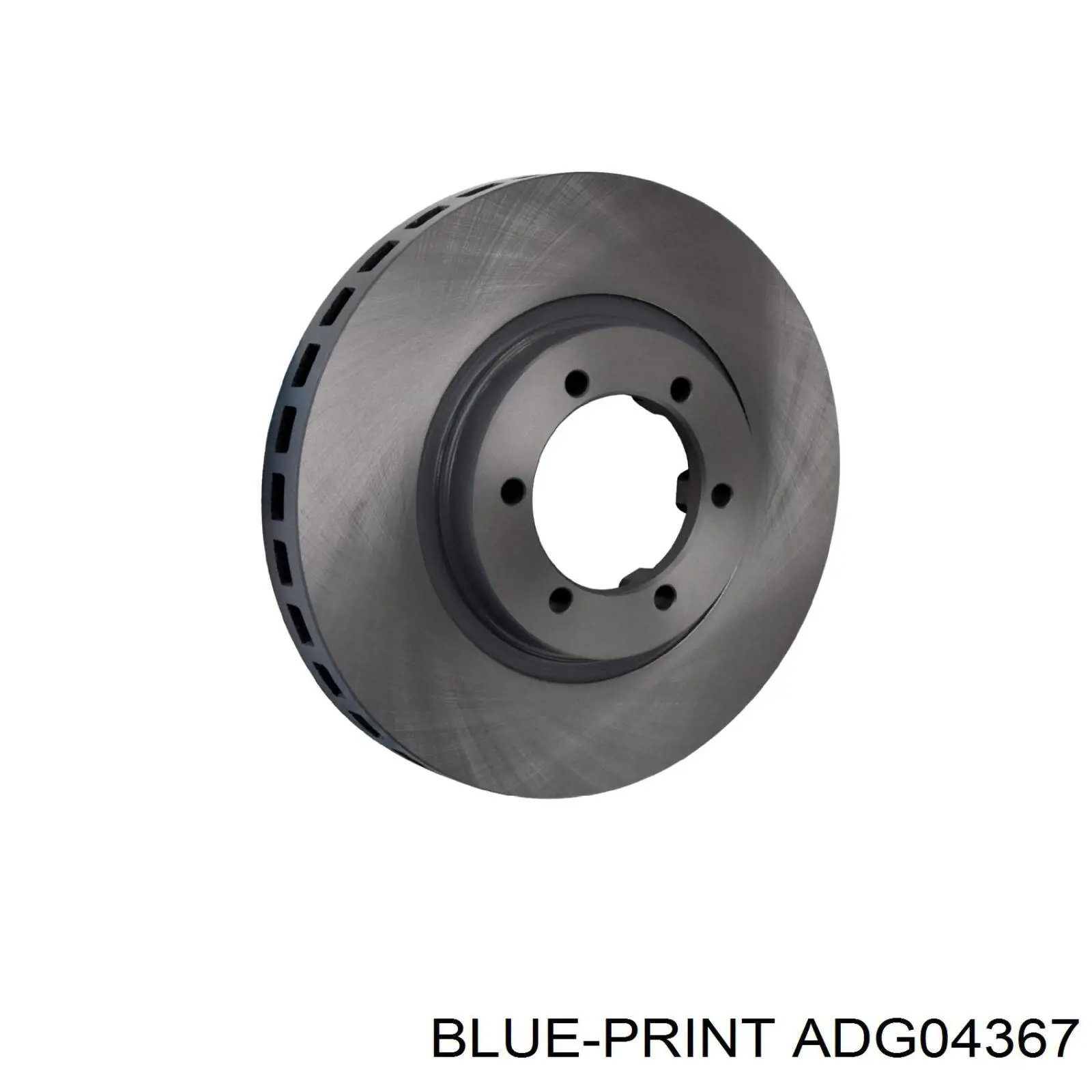 Передние тормозные диски ADG04367 Blue Print
