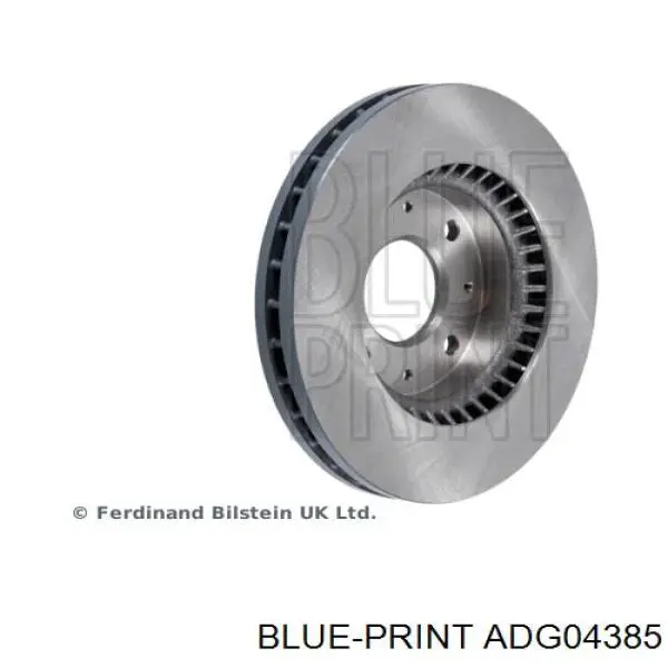 Передние тормозные диски ADG04385 Blue Print