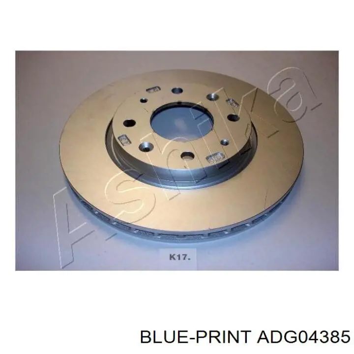 Передний тормозной диск Blue Print ADG04385