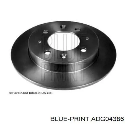 Тормозные диски ADG04386 Blue Print