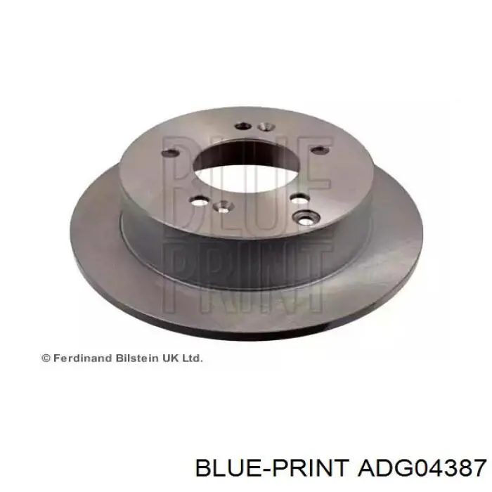 ADG04387 Blue Print тормозные диски