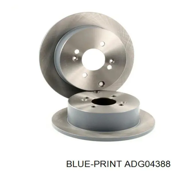 ADG04388 Blue Print диск тормозной задний