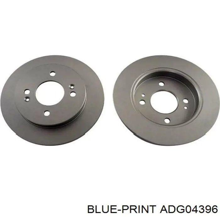 Задний тормозной диск Blue Print ADG04396 цена, от 21.03 USD