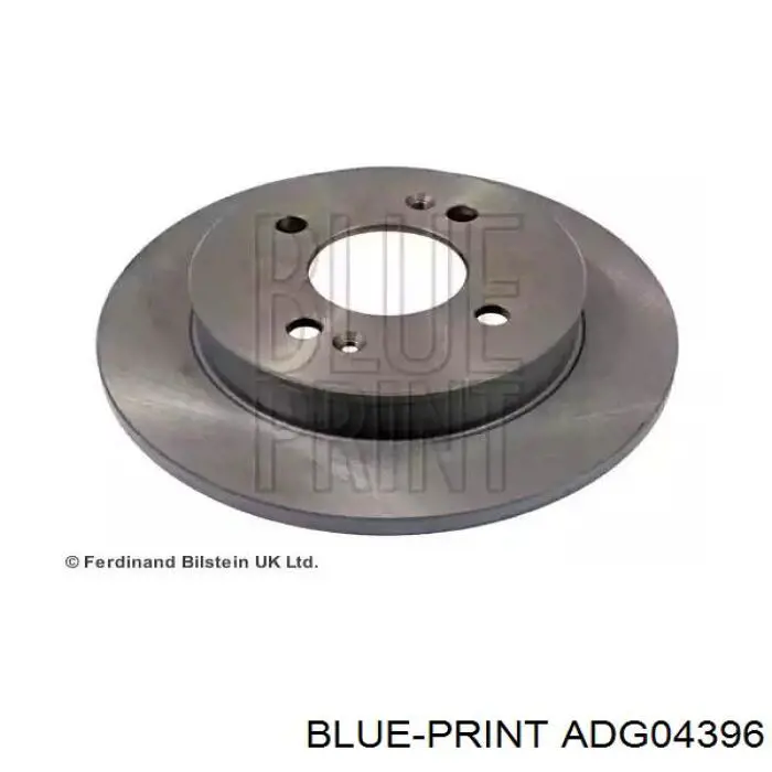 Тормозные диски ADG04396 Blue Print