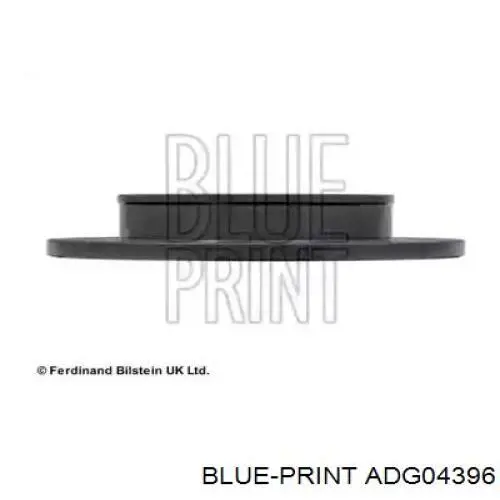 Тормозные диски ADG04396 Blue Print