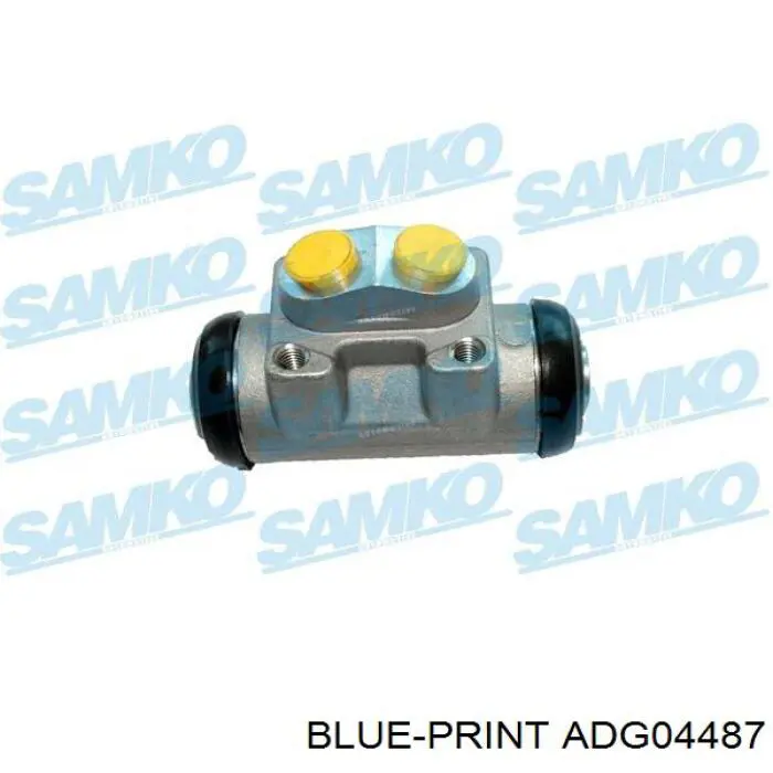 Рабочий тормозной цилиндр Blue Print ADG04487 цена, от 14.44 USD