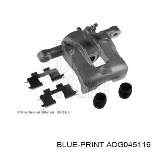 Суппорт тормозной задний правый Blue Print ADG045116