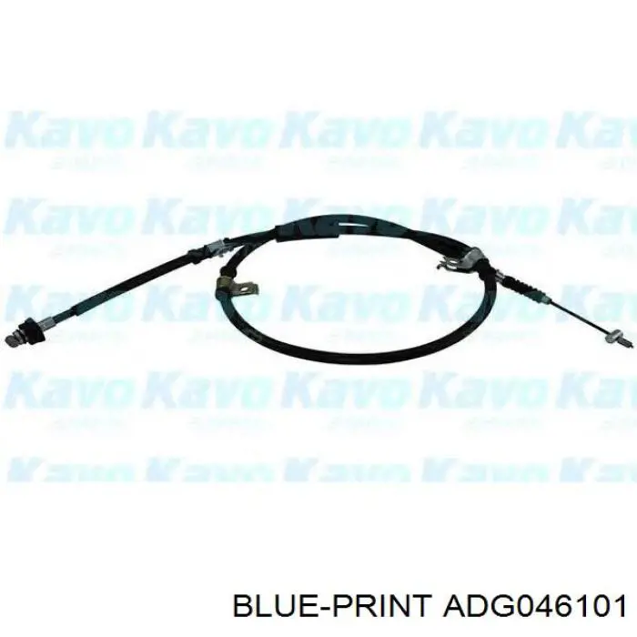 Cable de freno de mano trasero derecho ADG046101 Blue Print