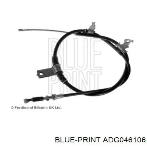 Задний правый трос ручника ADG046106 Blue Print