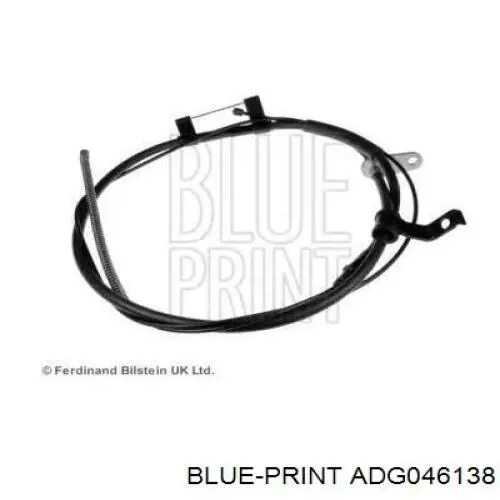 Задний правый трос ручника ADG046138 Blue Print