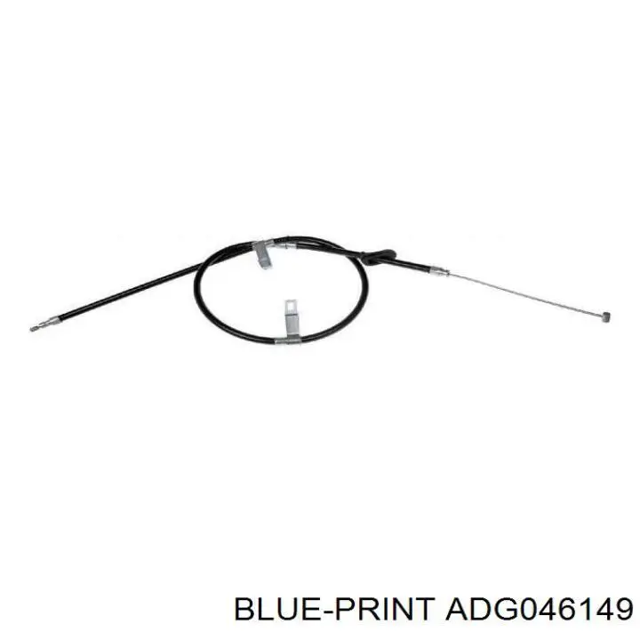Cable de freno de mano trasero derecho ADG046149 Blue Print