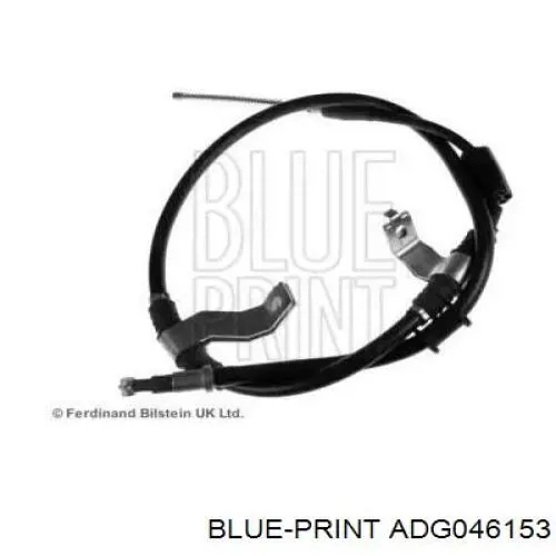 Cable de freno de mano trasero izquierdo ADG046153 Blue Print