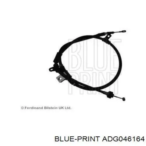 Трос стояночного тормоза задний правый Blue Print ADG046164 цена, от 26.64 USD