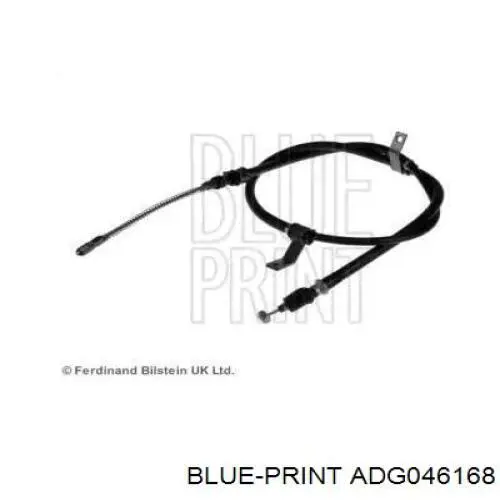 Задний правый трос ручника ADG046168 Blue Print