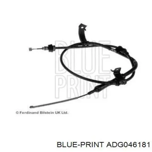 Задний правый трос ручника ADG046181 Blue Print