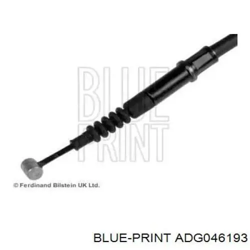 ADG046193 Blue Print трос ручного тормоза задний правый