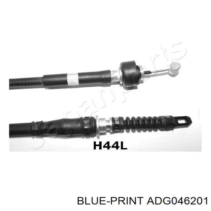 597702C320 Hyundai/Kia Трос ручного тормоза задний, правый