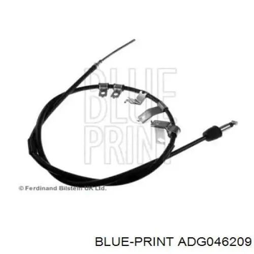 ADG046209 Blue Print трос ручного тормоза задний правый