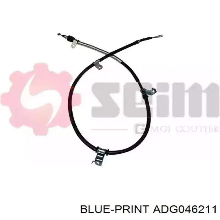 Купить 597702R500 Hyundai/Kia Задний правый трос ручника