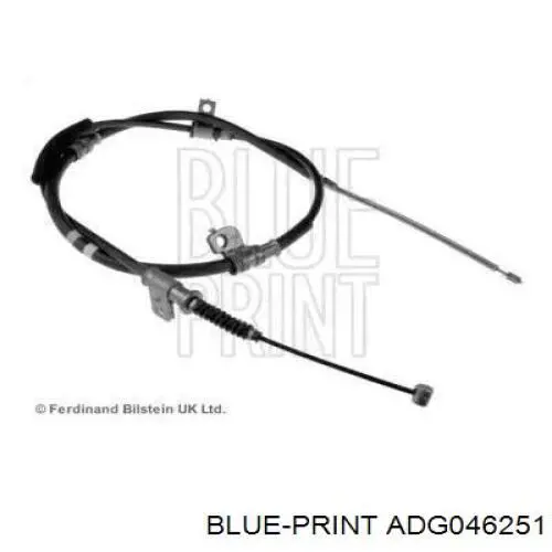 Задний правый трос ручника ADG046251 Blue Print