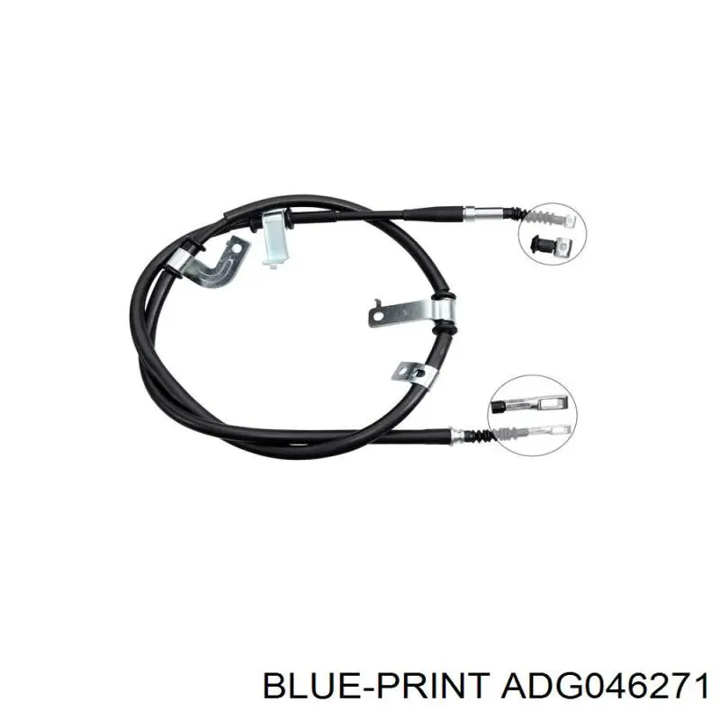 Трос ручного тормоза задний Blue Print ADG046271 цена, от 41.44 USD