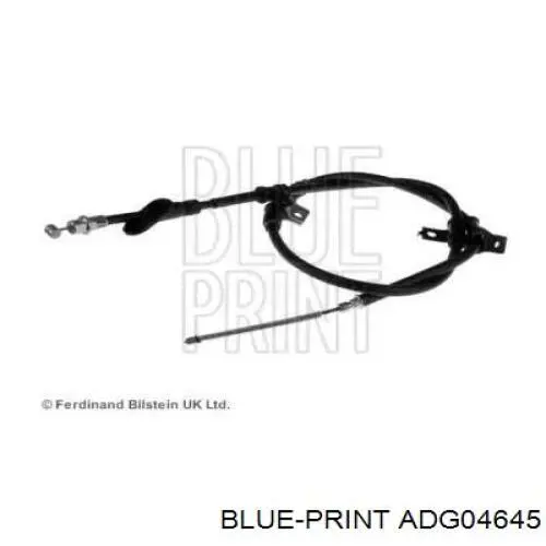 Задний правый трос ручника ADG04645 Blue Print