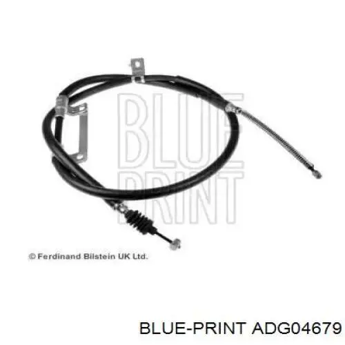 0K2A144420B Parts-Mall трос ручного тормоза задний левый
