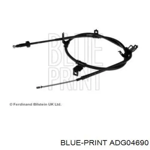 Задний правый трос ручника ADG04690 Blue Print