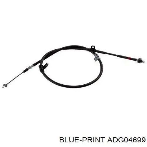 Задний правый трос ручника ADG04699 Blue Print