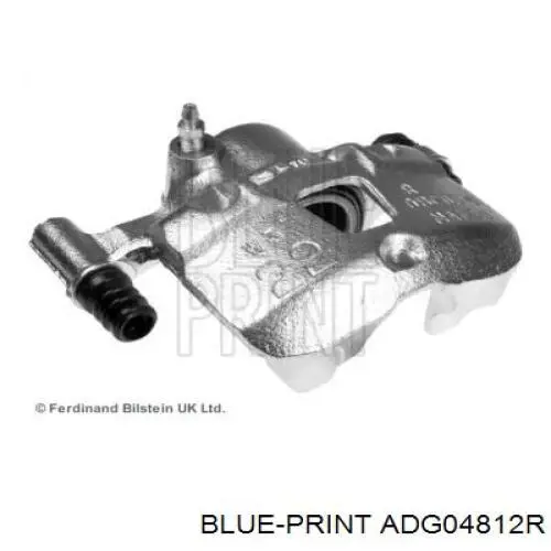 Суппорт тормозной передний правый ADG04812R Blue Print