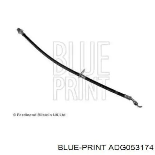 Шланг тормозной передний правый ADG053174 Blue Print