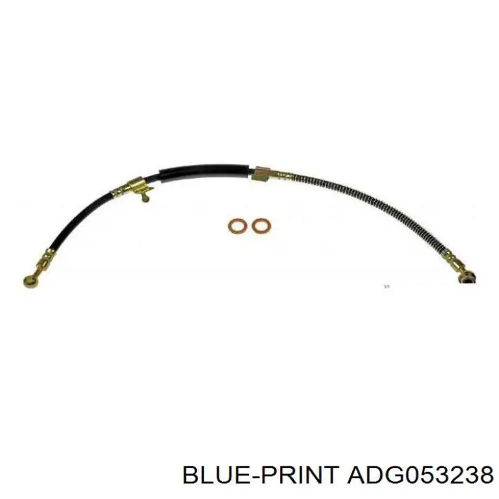 Шланг тормозной передний, левый Adriauto 091270 цена, от 29.76 USD