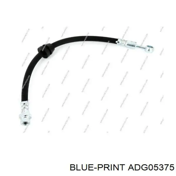 Купить ADG05375 Blue Print Шланг тормозной передний