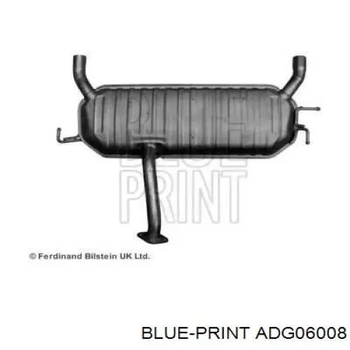 Выхлоп задний Hyundai/Kia 287002E623 цена, от 126.69 USD