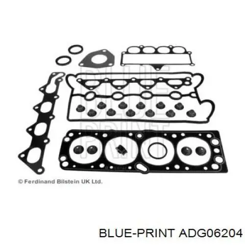 Комплект прокладок двигателя ADG06204 Blue Print