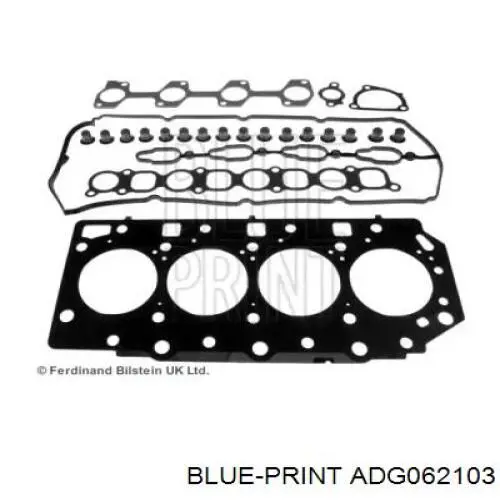 Верхний комплект прокладок двигателя ADG062103 Blue Print