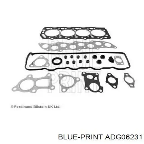 Комплект прокладок двигателя ADG06231 Blue Print