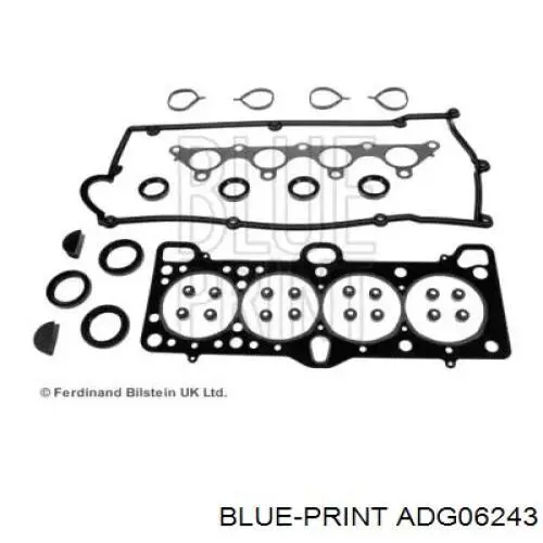 Верхний комплект прокладок двигателя ADG06243 Blue Print